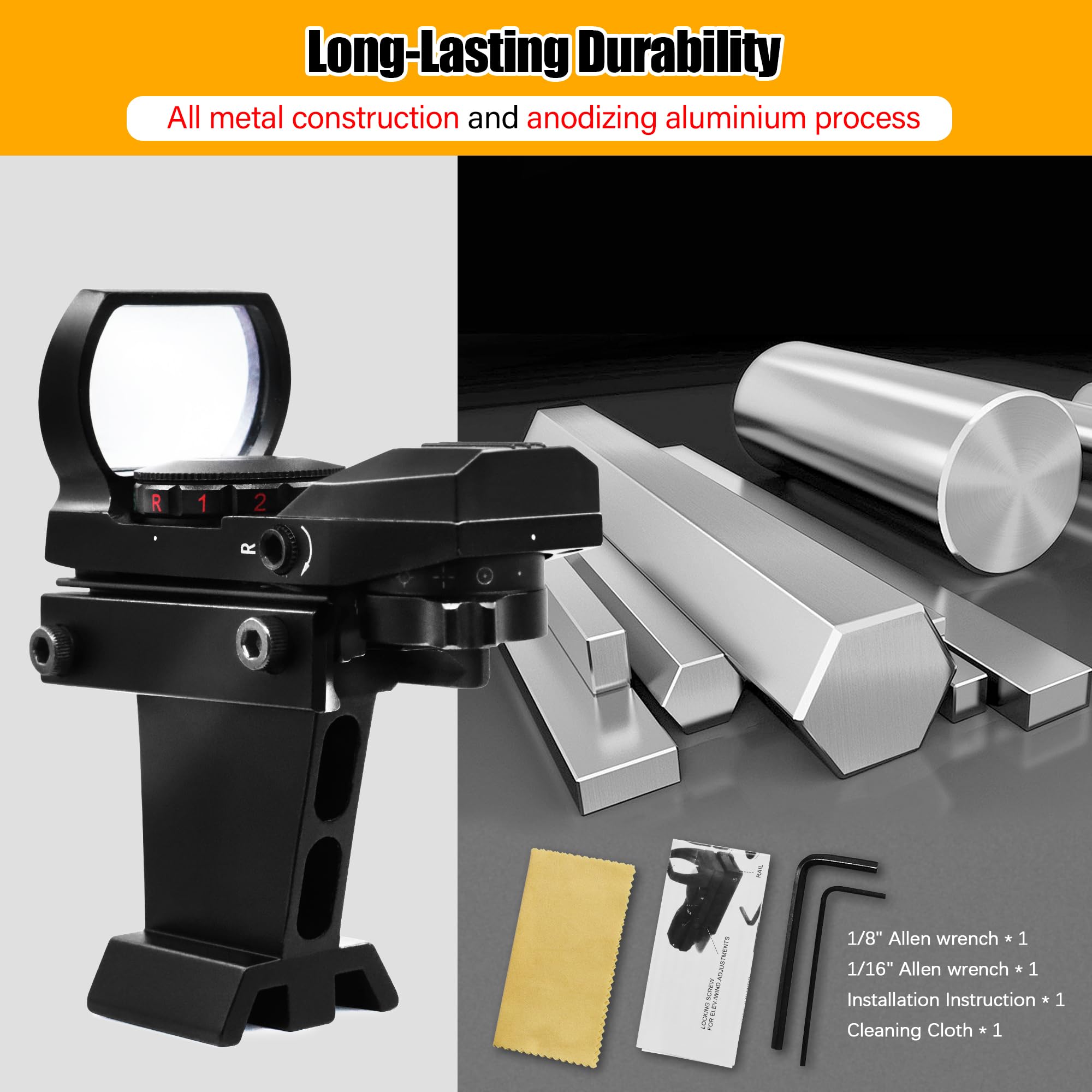 Astromania Finder Deluxe Telescope Reflex Sight   All Metal For Prolonged Use